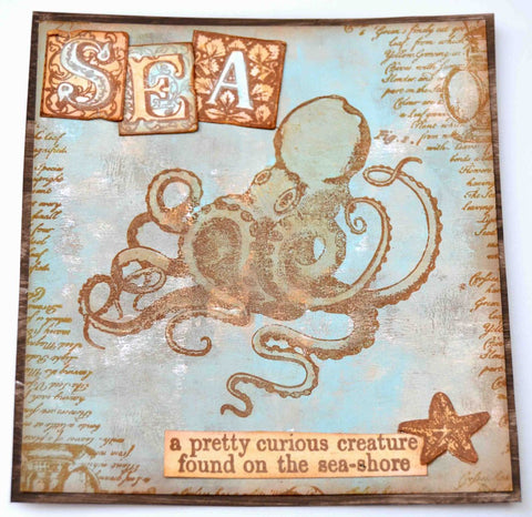 PaperArtsy E³ Scrapcosy Stencils