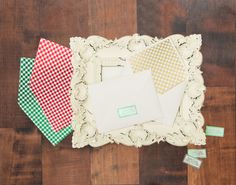 American Crafts - Heidi Swapp - Minc Christmas Envelopes