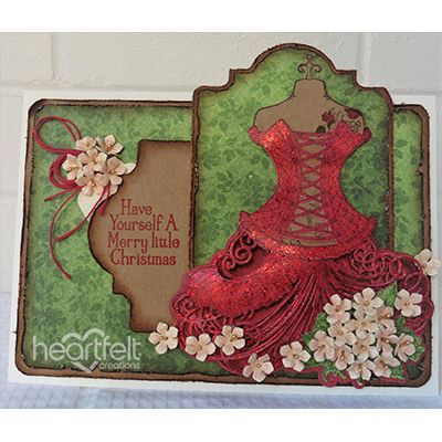 Heartfelt Creations Elements of Fashion Cling Stamp and Die Set