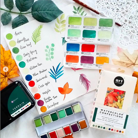 Prima Marketing - Watercolor Confections - Terrain