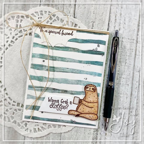 Joy Clair - Feeling Slothly Clear Stamps