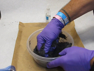 Kneading Wet Black Powder