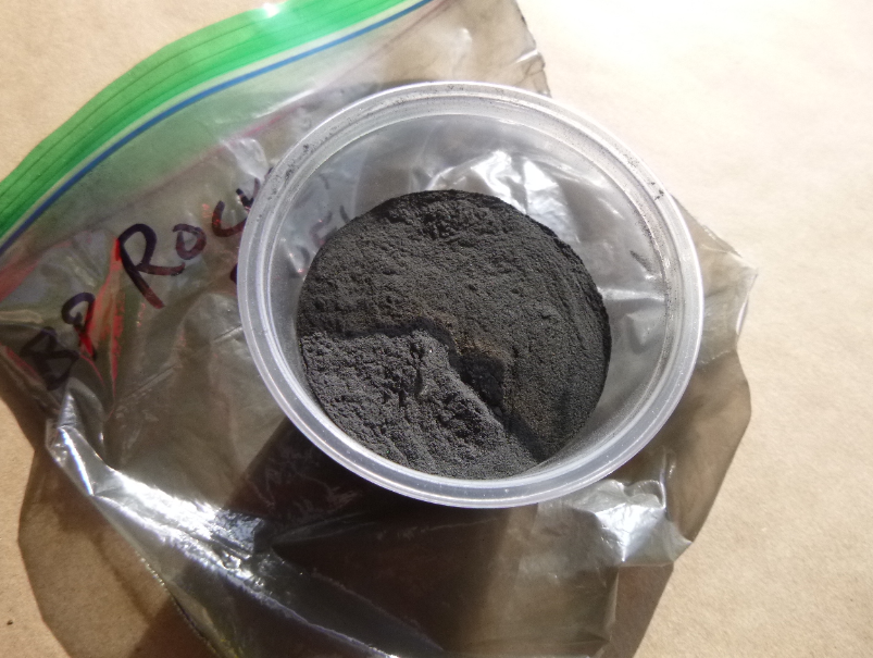 Mixed black powder rocket fuel