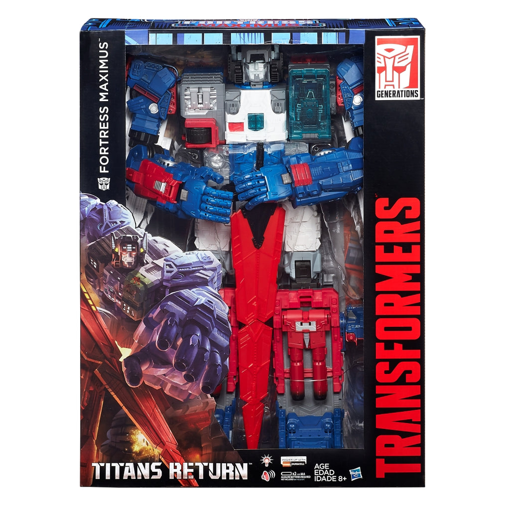 transformers generations titans return titan class fortress maximus