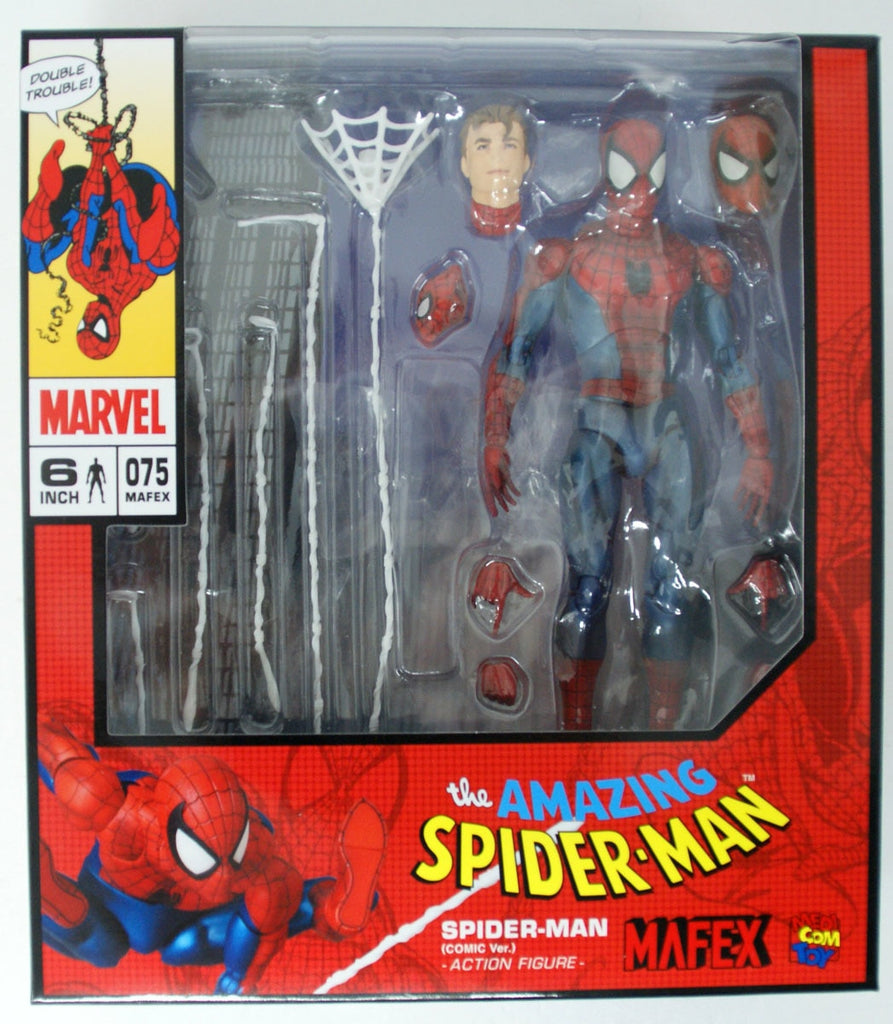 medicom mafex spider man comic