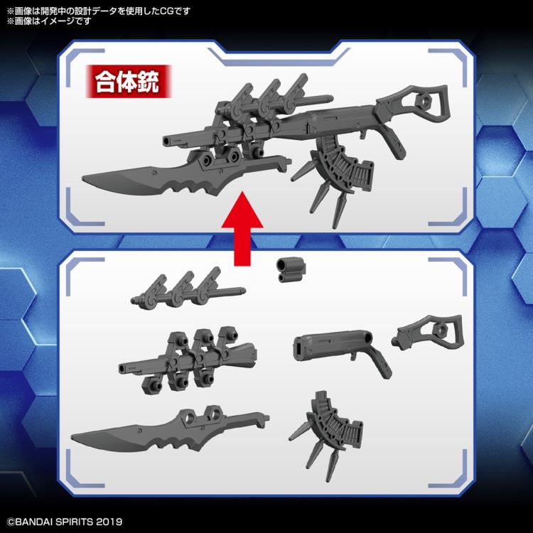 Bandai Spirits 30 Minute Missions Customize Weapons Fantasy Weapon 1/144 Kit USA 