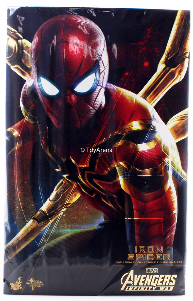 hot toys iron spider infinity war