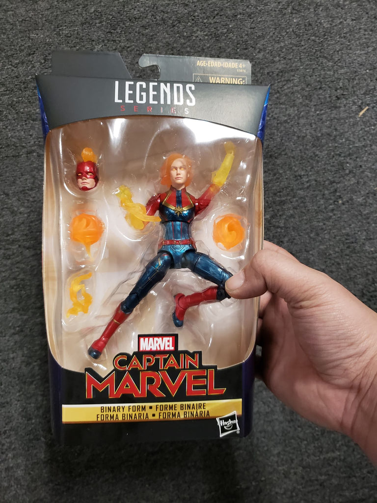 captain marvel legends exclusive