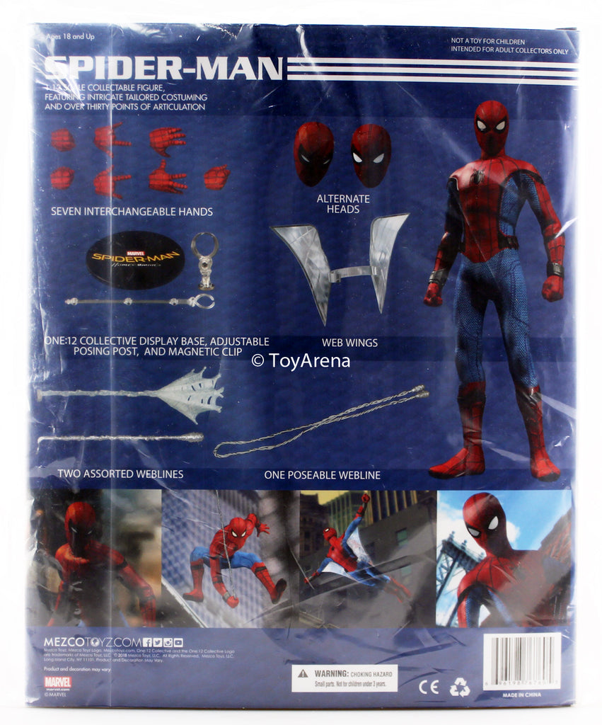 mezco toyz spider man homecoming