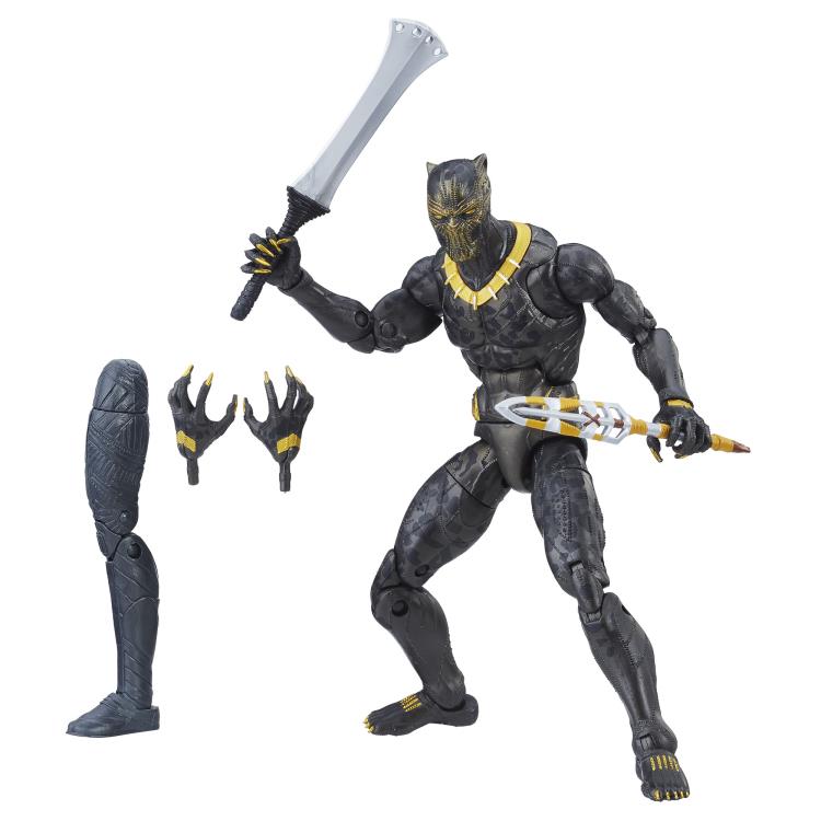 black panther action figure set