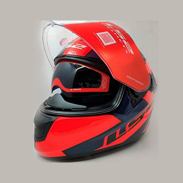 ls2 helmet with dual visor