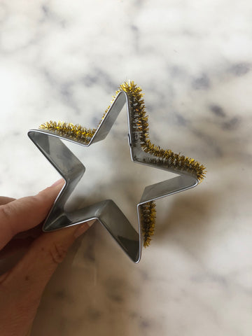 star cookie cutter stencil