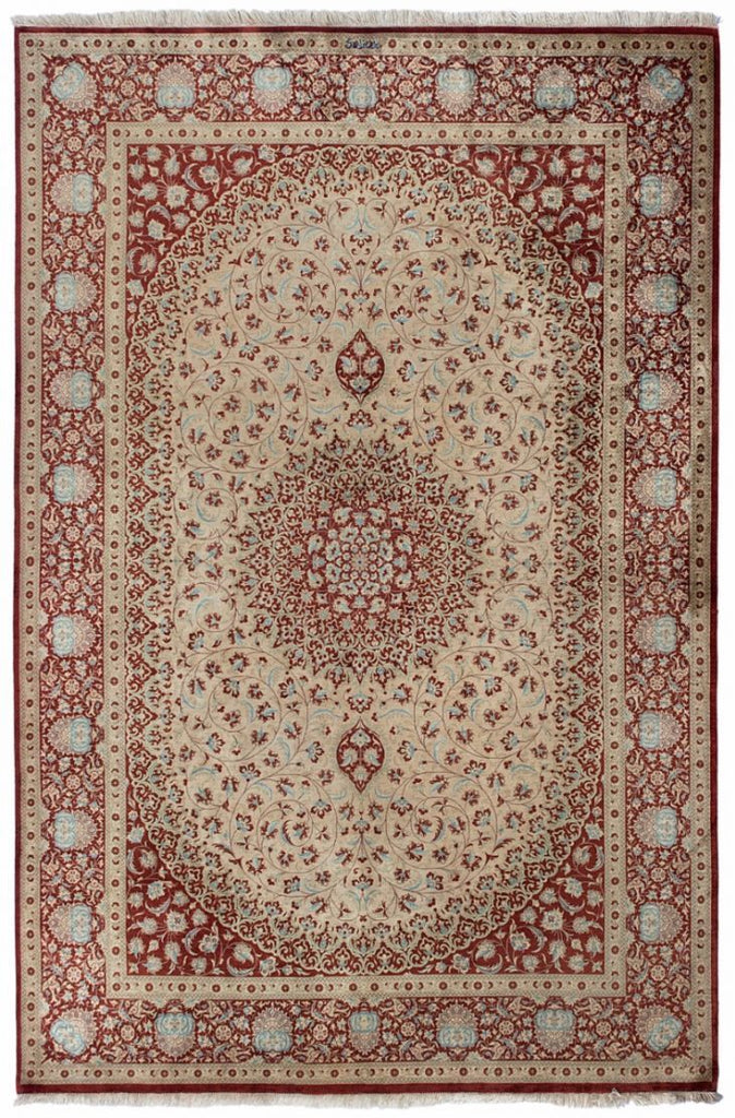Pure Persian Sum Silk rug-200 x 170