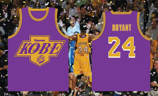 King Kobe Basketball Jersey (Purple)