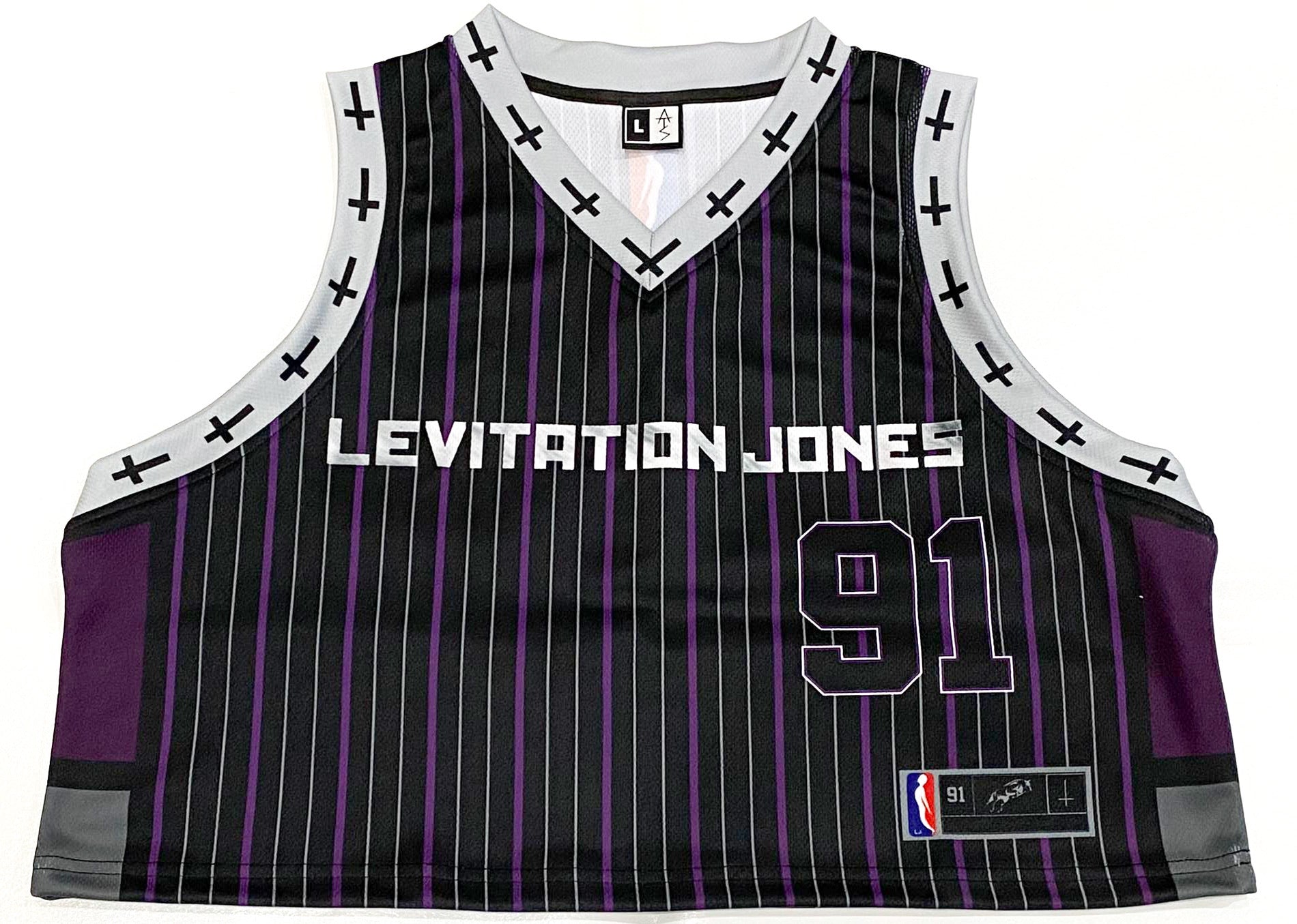 Levitation Jones Crop Top Basketball Jersey