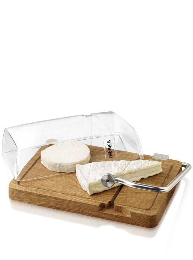 Boska Holland Petit Paris Cheese Cutting Board and Dome 