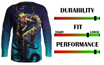 Navy salvage diver UV performance shirt