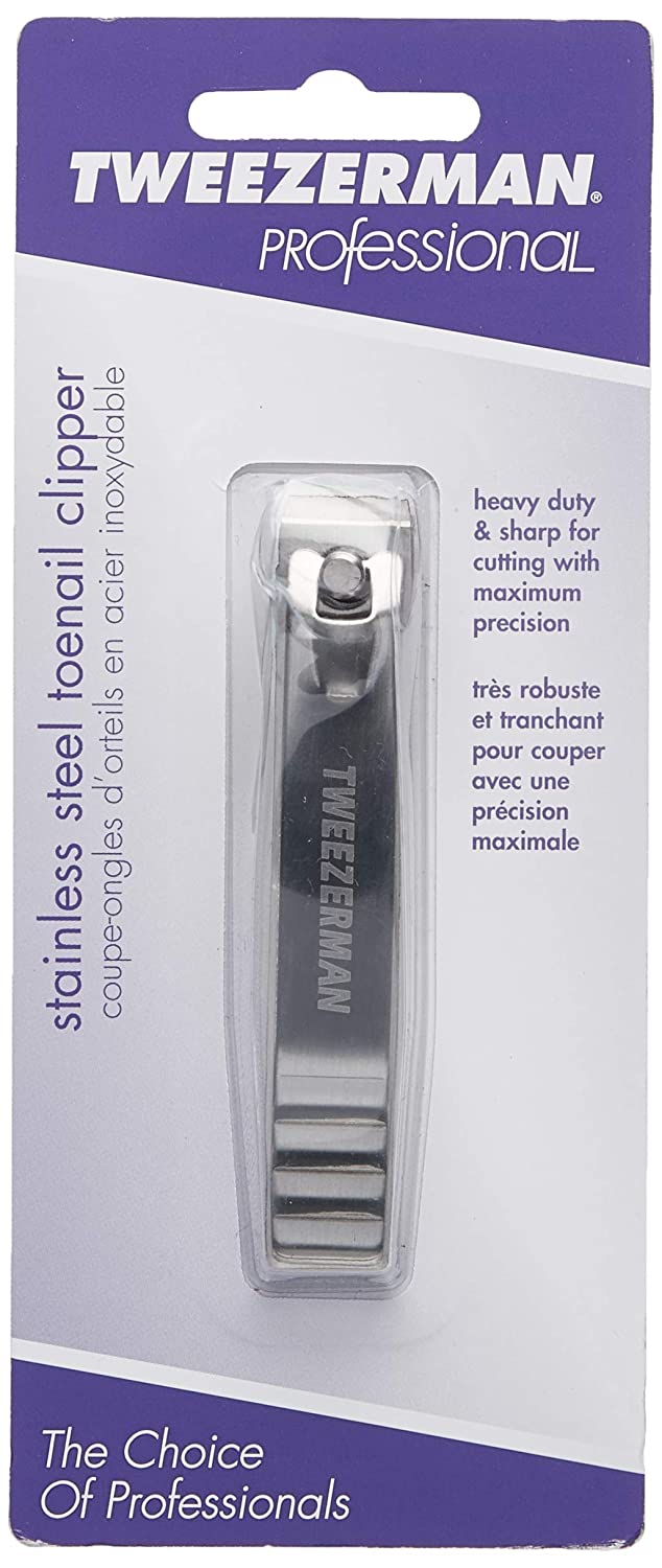 tweezerman stainless steel toenail clipper