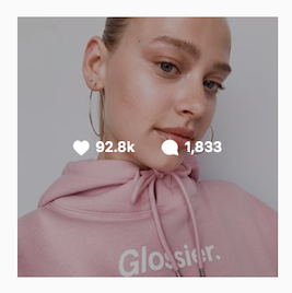 glossier