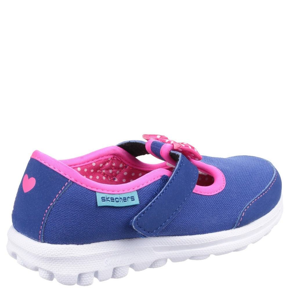 skechers go walk bitty bow