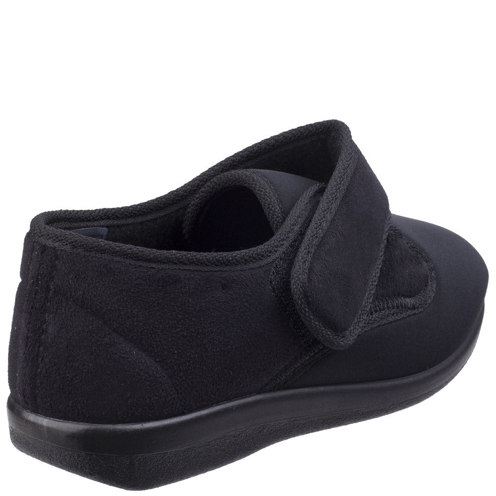 ladies velcro slippers