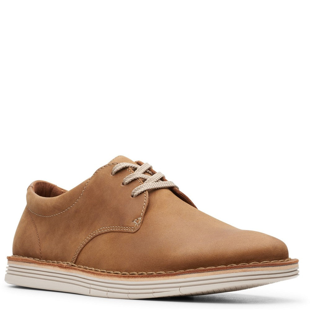 clarks mens lace up shoes