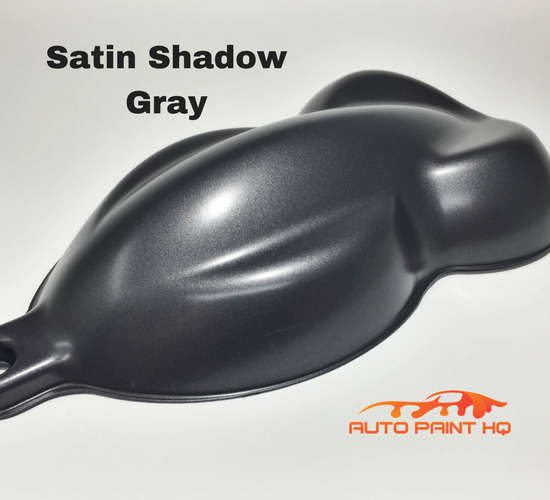 Satin Gunmetal Shadow Gray Basecoat Gallon Kit - Fast / Fast.