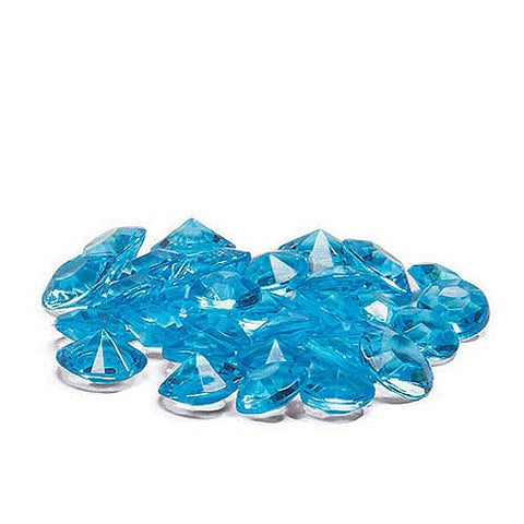 Acrylic Diamond Confetti - Aquamarine