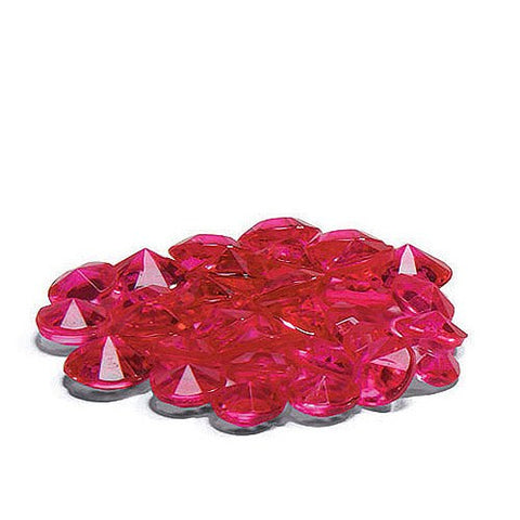 Acrylic Diamond Confetti - Fuchsia