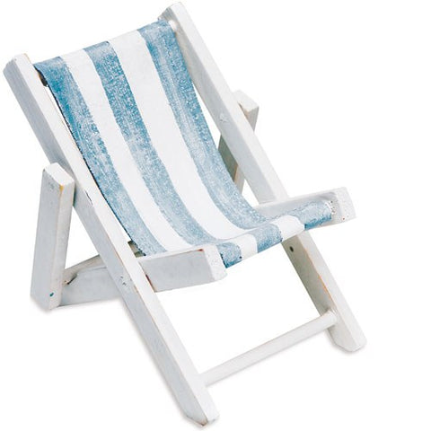 Miniature Striped Deck Chairs Beach Favors