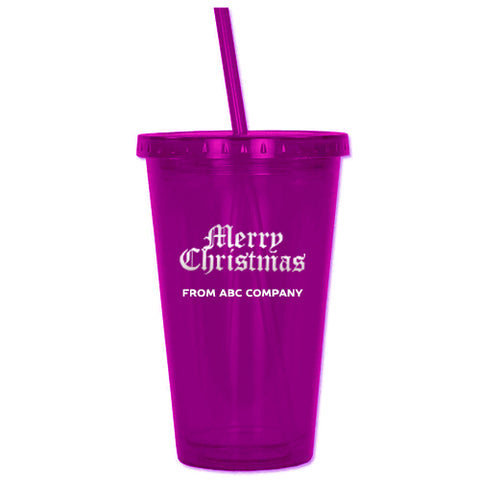 Acrylic Tumbler - Purple