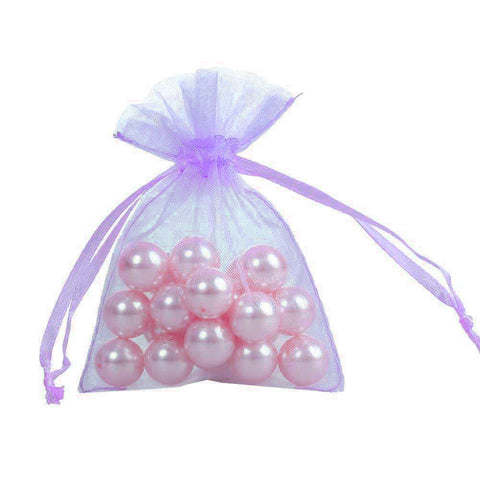 50 Sheer Fairy Pouches - Lavander