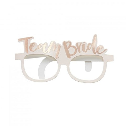 10-pcs Team Bride Paper Sunglasses