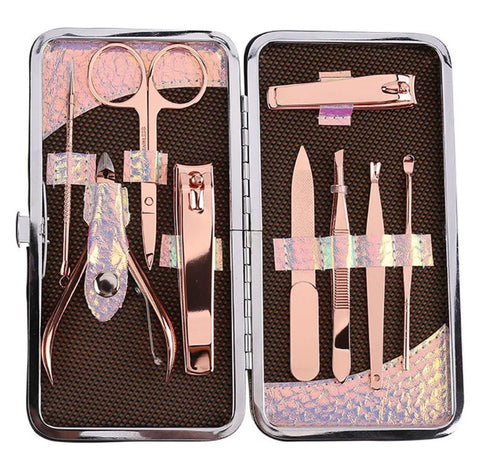 Unicorn Rose Gold Manicure Set