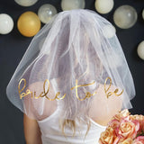 Bride to Be Bachelorette Veil