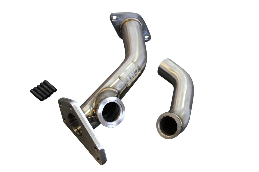 Cnt Racing External Wastegate Up Pipe W Dump Tube 44mm V Band Wrx Sti Lgt Fxt Cnt Racing