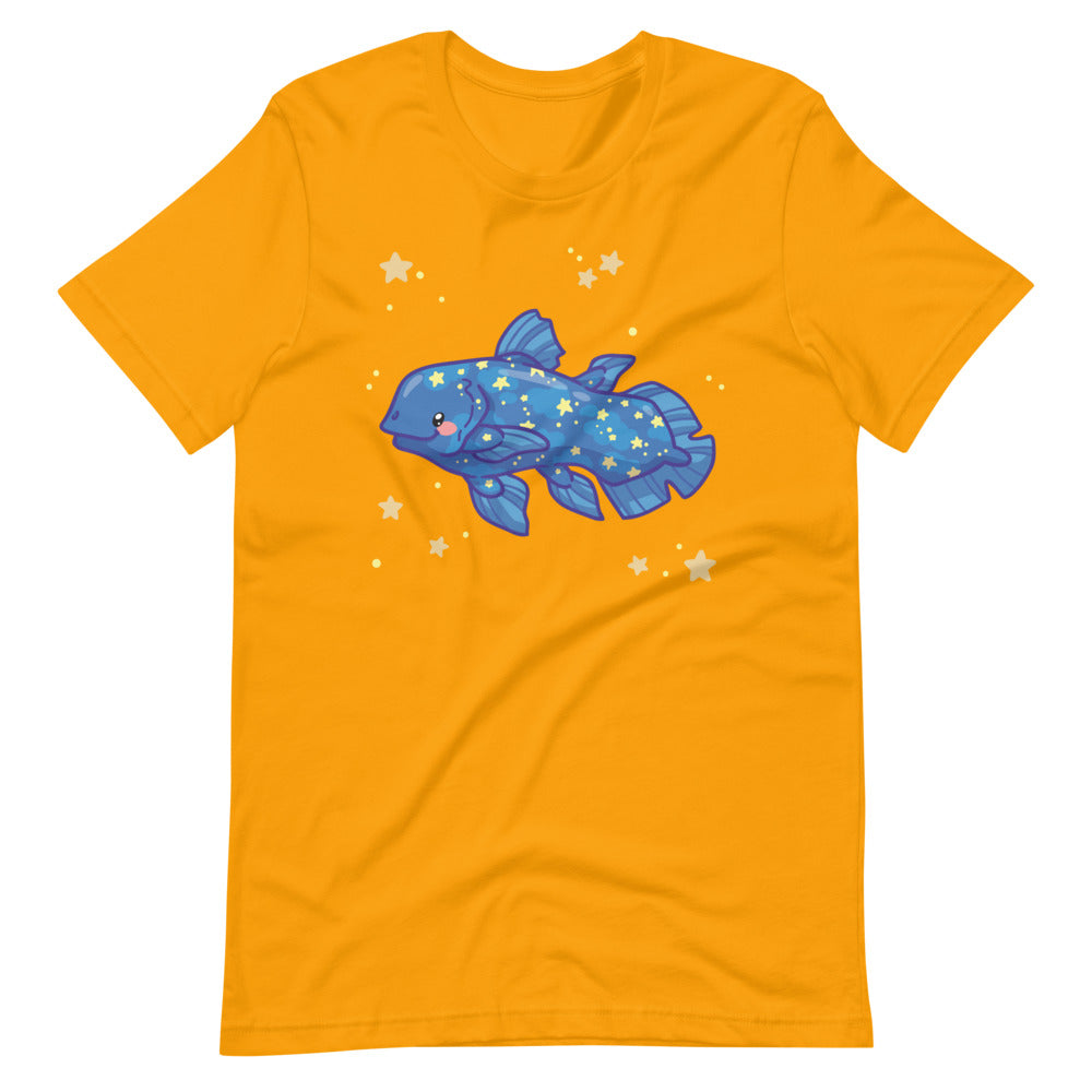 Starry Coelacanth \\ Short-Sleeve Adult Unisex T-Shirt – ByteSizeTreasure