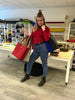 GRIFT XL TAS VILT - okergeel