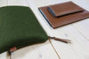VANMIJ - MINI accessoire etui van wolvilt met rits - vele kleuren
