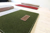 CONTRAST classic case - Macbook hoes met klepsluiting in mosgroen en grijs. 13" | 15"
