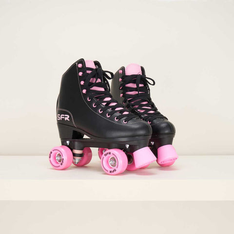 SFR Figure Quad Skates Black / Pink-SFR-58mm,black,pink,Quad / Roller Skate,regular,Roller Skates,womens