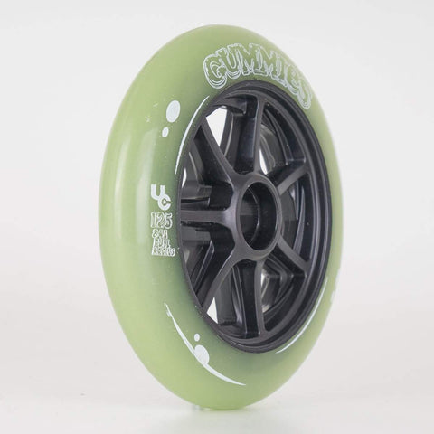 Undercover Gummies Wheels 125mm 84a - Sold Individually-Undercover Wheels-125mm,atcUpsellCol:upsellwheels,green
