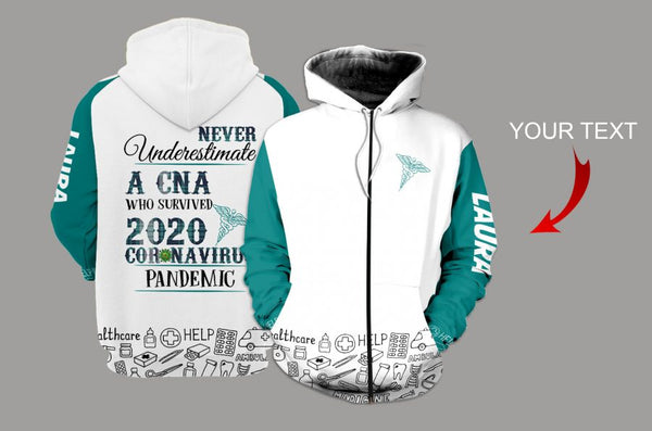 cna zip up hoodies