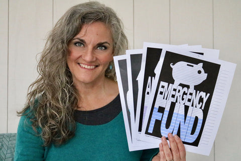 Heidi Nash with Emergency Fund charts