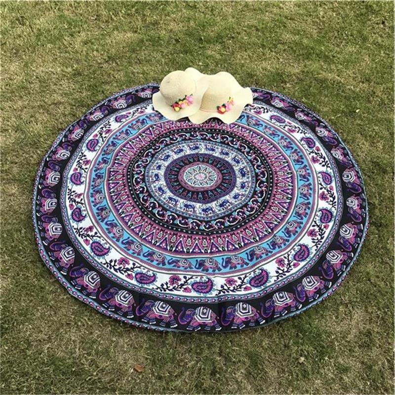mandala beach mat
