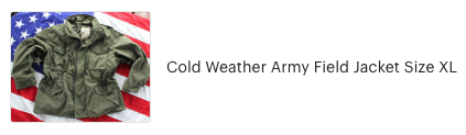 Customer review of Cold Weather Army Field Jacket from High Desert Dry Goods