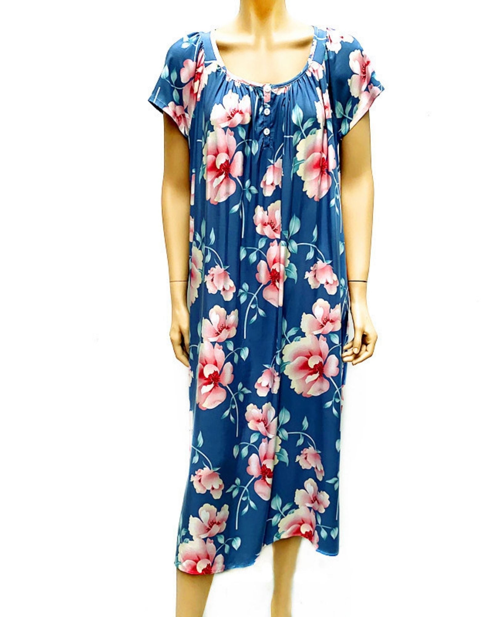 Relax Bloom Short Sleeve Nightie - size 8-26