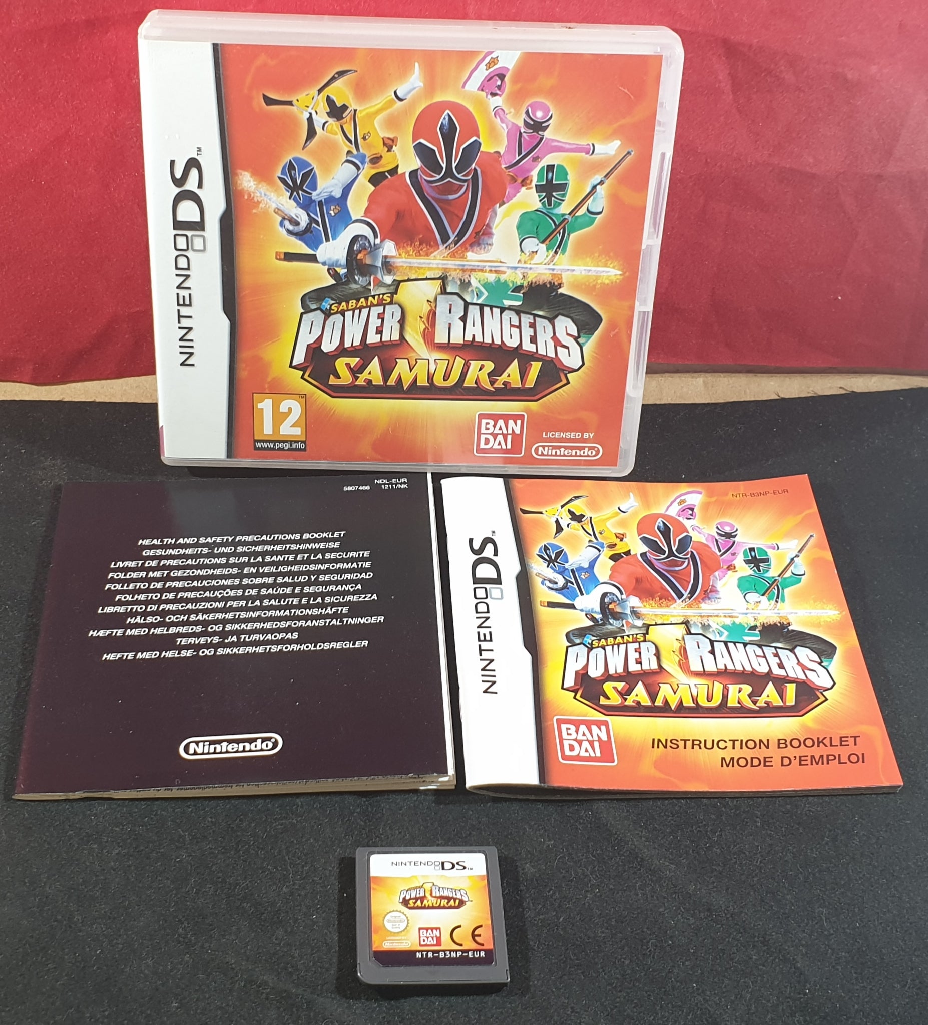 Power Rangers Samurai Nintendo Ds Game Retro Gamer Heaven