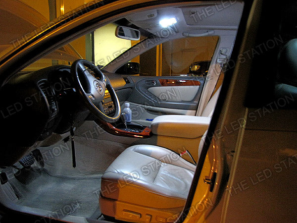White Led Interior Dome Trunk License Plate Light Kit Lexus Gs300 98 04