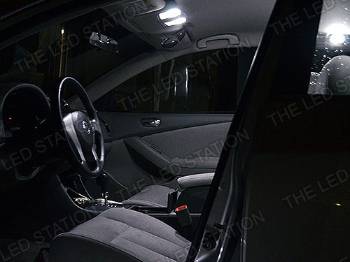 White Smd Led Interior Lights Package For 07 12 Altima 4dr